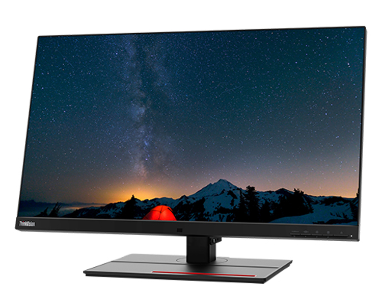 27" (68,58cm) Lenovo ThinkVision P27u-20 Svart 3840x2160 1x DisplayPort 1.2 / 1x Thunderbolt / 2xHDMI 2.0 - 62CBRAT6EU