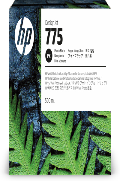 HP 775 500-ml Photo Black Ink Cartridge: Standard Yield, Single Pack