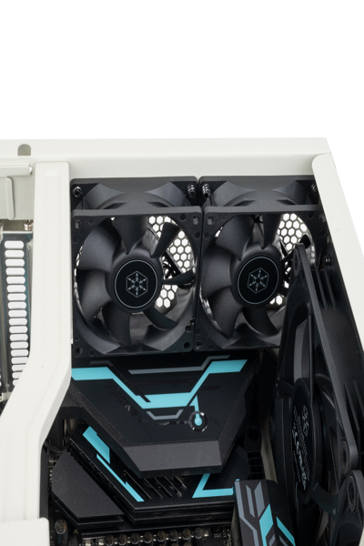 SilverStone FLP01 PC-GehÃƒÂ¤use HTPC SSI-CEB/ATX - weiÃƒÅ¸ - SST-FLP01W