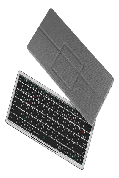 LogiLink Multi-Device-Tastatur BT 5.1 m. Trackpad - ID0214