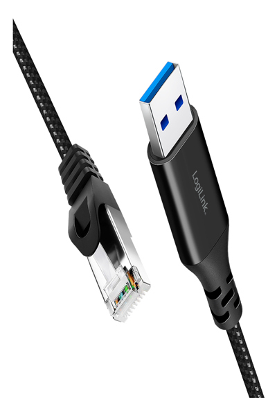 LogiLink CU0403 - Netzwerkadapter Kabel USB 3.0 Typ-A Gigabit Ethernet 3 m - Network Card - 1,000 Mbps - CU0403