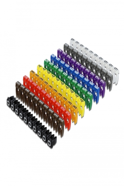 Delock Cable marker clip set - 18304