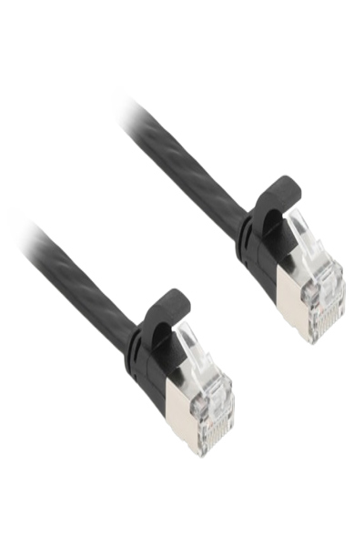 Delock 81168 Cat6a U/FTP 7.5m Black - 81168