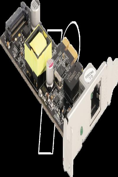 Delock PCI Express x1-kort till 1 x 2,5 Gigabit LAN PoE+ i225 - 88506