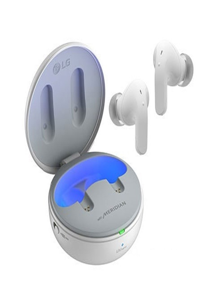 LG TONE Free DT90Q Ear Headphones Bluetooth Stereo White Noise Canceling