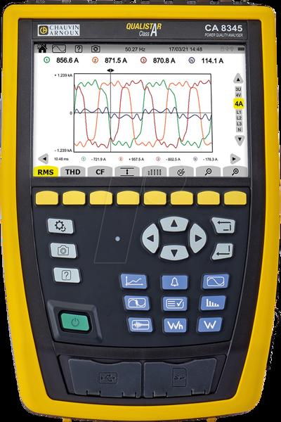 Chauvin Arnoux CHAU P01160657N - Netzanalysator C.A 8345 Klasse A