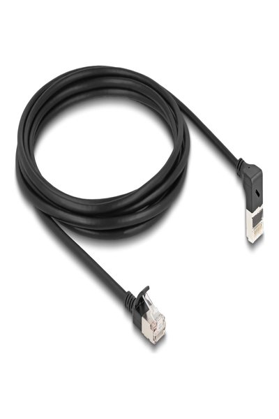 Câble réseau Delock - RJ-45 (M) coudé vers le haut vers RJ-45 (M) droit