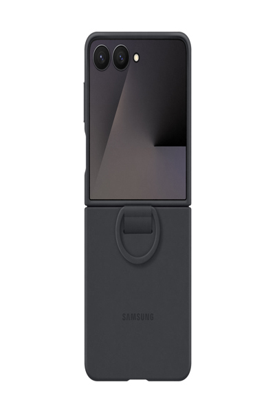 SAMSUNG FLIP 7 RING CASE BLACK