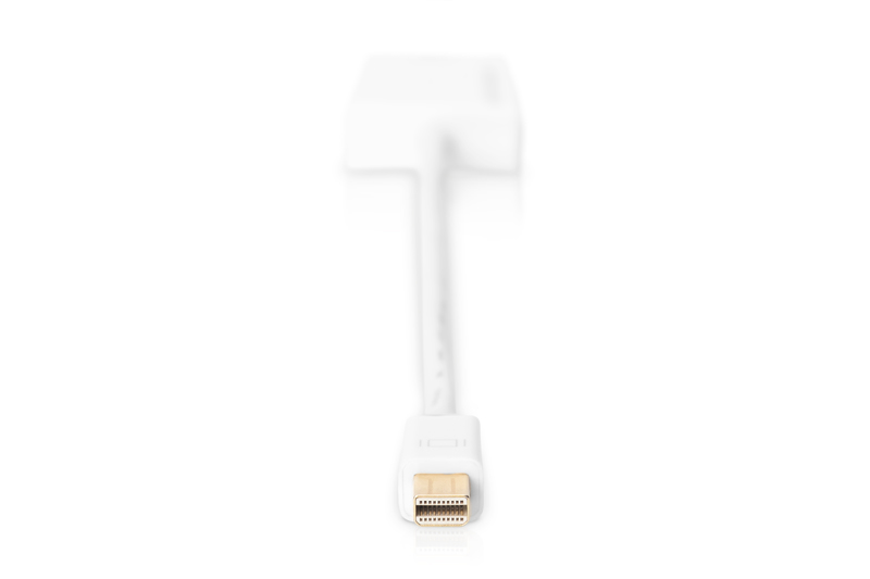 DIGITUS AK-340416-002-W Mini DisplayPort till HDMI 2.0 Adapter 0,2m - AK-340416-002-W