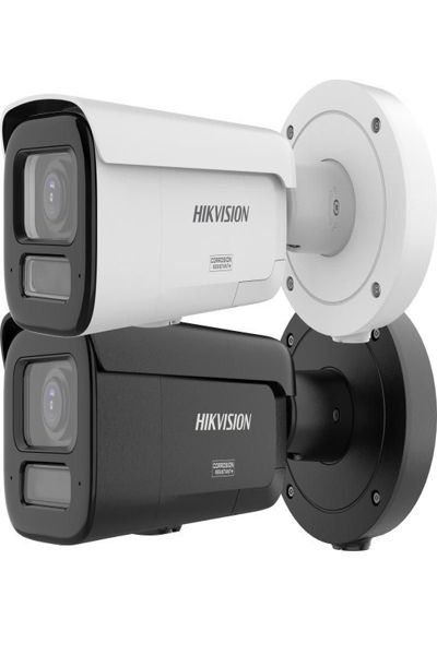 Hikvision Smart Hybrid Light with ColorVu: Motorized Varifocal Camera - DS-2CD2647G3-LIZS2UY/SL(2.8-12MM)BLACK