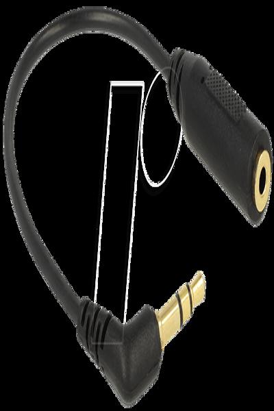 Delock Audio adapter - stereo micro jack female to mini-phone stereo 3.5 mm male - 65675
