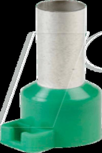 Embout de câble Schneider DZ5CA062 Vert 100 pièces