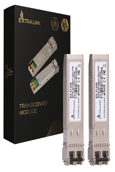 Pack de 2 modules multimodes duplex LC/UPC SFP28 25G 25 Gbit/s 100 m Extralink