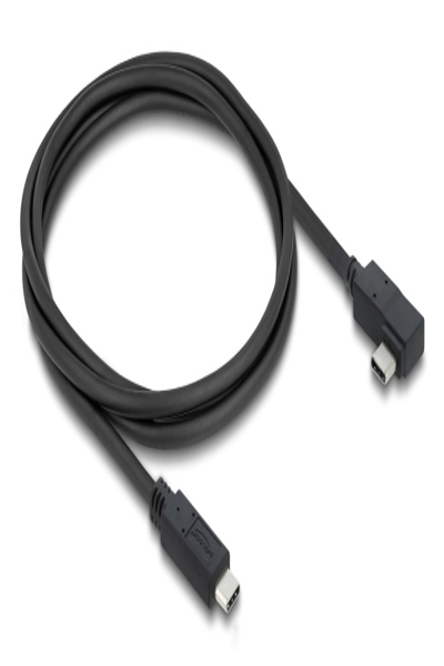 Delock Coaxial USB 40 Gbps Cable Angled Left - Cable - Digital - 81710