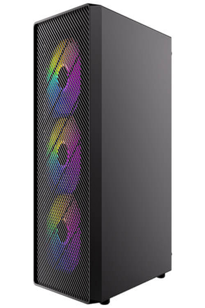 Antec AX26 RGB Elite Mid Tower Gaming Bl - Mini tower - 0-761345-10199-8