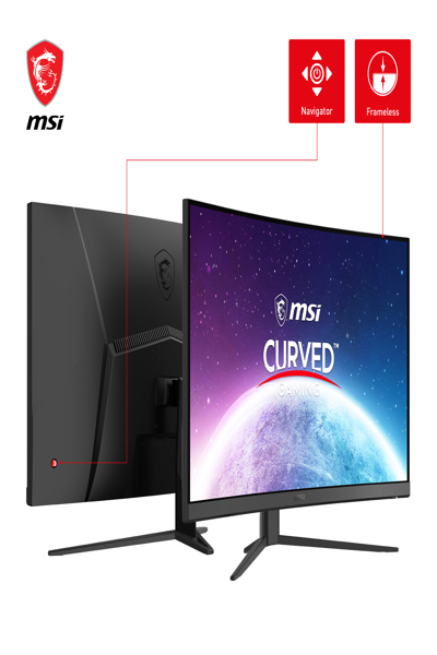 MSI OPTIX G27C4XDE 27" 260Hz Curved Gaming Monitor - 9S6-3CA91T-096