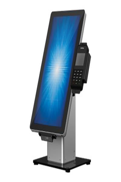 Elo Slim Self-Service countertop stand