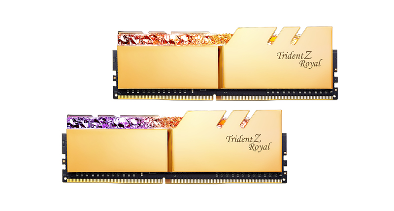 G.Skill Trident Z Royal Series RAM - 64 GB - F4-3600C14Q-64GTRG