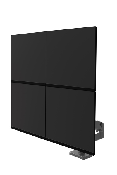 Ergotron LX Pro BRAS DOUBLE ÉCRAN SUPERPOSABLE