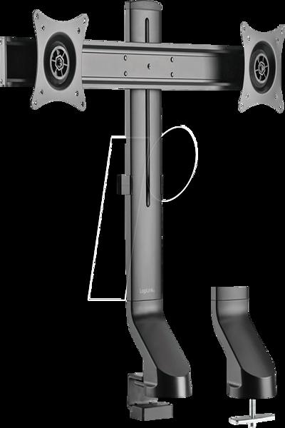 LogiLink BP0160 Dual Monitor Skrivbordsfäste 17-27" - BP0160