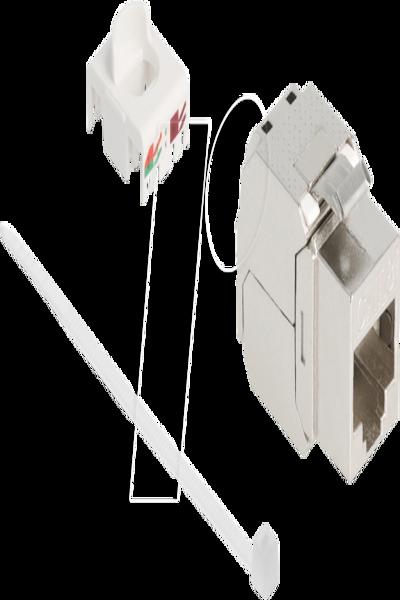Delock Keystone Module RJ-45 to LSA - 90683