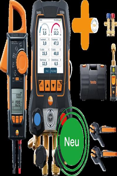 TESTO SMART VACUUM SET 0564 4558 W/ CLAMP METER - 0564 4558