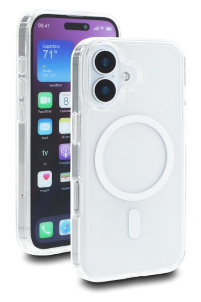 Delock Case for iPhone 17 MagSafe compatible transparent-white - 81618