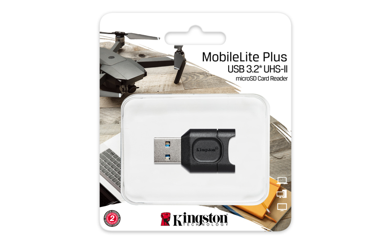 Kingston MobileLite Plus - Card reader - MLPM