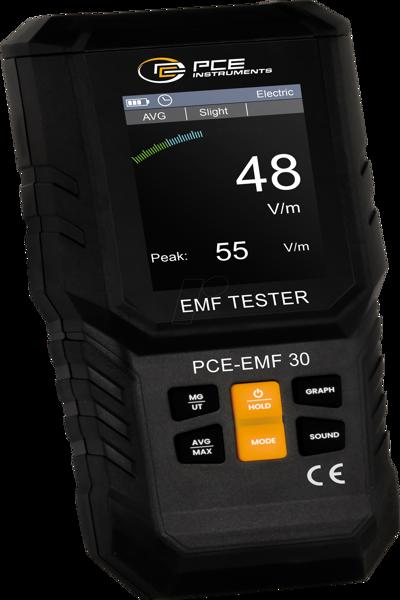 PCE Instruments PCE EMF 30 - EMF-Tester PCE-EMF 30, bis 1800 mW/m? - PCE-EMF 30