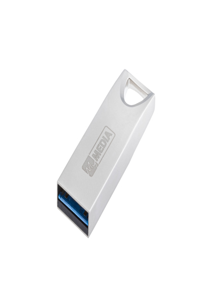 Verbatim MyMedia MyAlu USB 3.2 Gen 1 - 64 GB - USB Type-A - 3.2 Gen 1 (3.1 Gen 1) - 80 MB/s - Capless - Silver - 69277