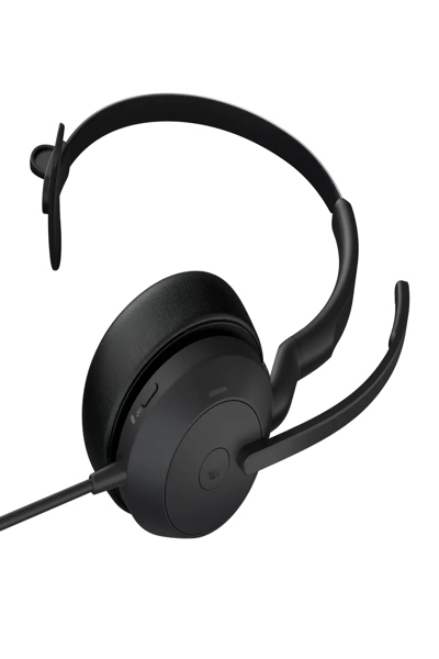 Jabra Evolve2 50 USB C/A MS Mono - Casque - 20 kHz