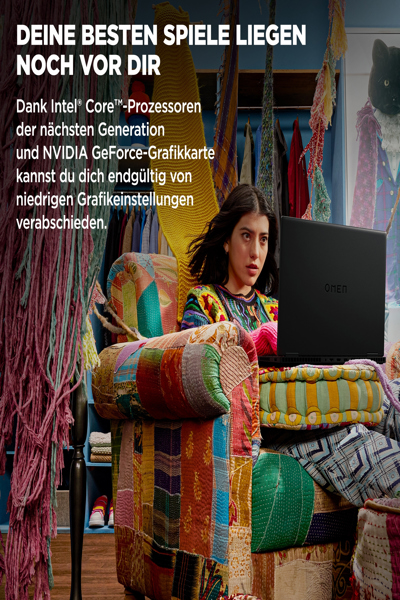 HP OMEN 16-wf1175ng 16.1" Core i7 Bärbar Dator - 9W1X1EA#ABD