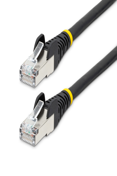 StarTech.com 0,5m CAT6a Ethernet-kabel - NLBK-50C-CAT6A-PATCH