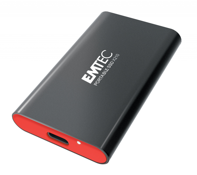 EMTEC SSD 3.2 Gen 2 - X210 - 1 TB Portable SSD - ECSSD1TX210