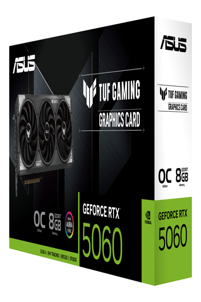 ASUS TUF Gaming GeForce RTX 5060 OC 8GB - 90YV0N00-M0NA00