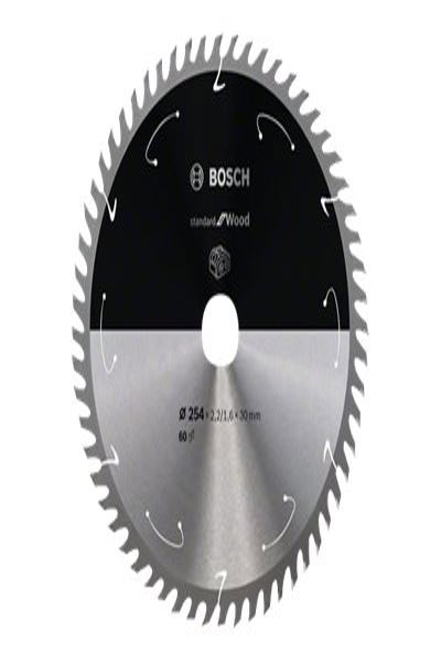 Bosch 2 608 837 736 - Hardwood - Softwood - 25.4 cm - 3 cm - 1.6 mm - 6000 RPM - 2.2 mm