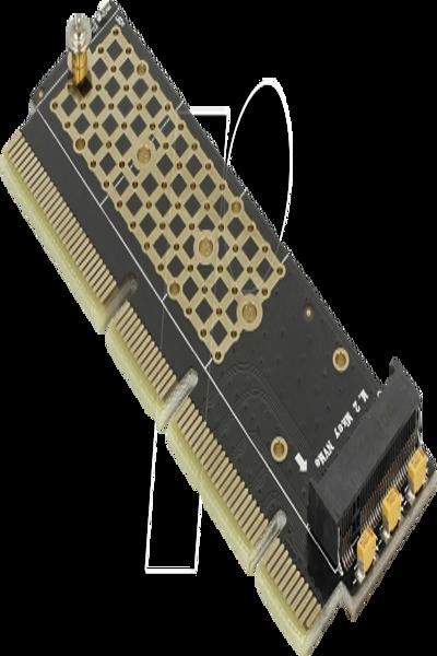 Delock PCI Express x16 (x4/x8) kort till 1 x NVMe M.2 nyckel M för server - 90303