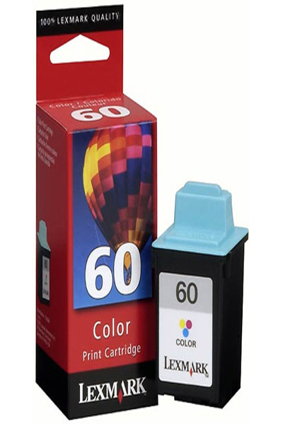 Lexmark Cartridge No. 60 - Ink Cartridge Original - cyan, magenta, Yellow - 15 ml - 017G0060E