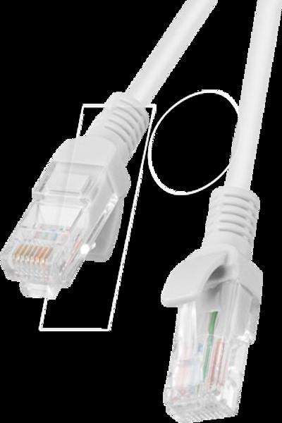Lanberg PCU6-10CC-0300-S - 3 m - Cat6 - U/UTP (UTP) - RJ-45 - RJ-45