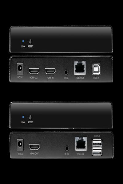 LogiLink HDMI KVM Extender över LAN 1080p USB IR - HD0057