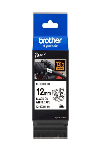 Brother TZe-FX231 - Self-adhesive - TZEFX231