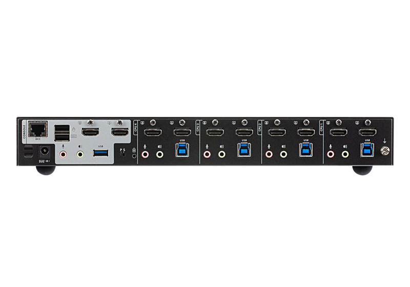 ATEN CS1844 KVMP Switch - KVM / Audio / USB Switch - CS1844