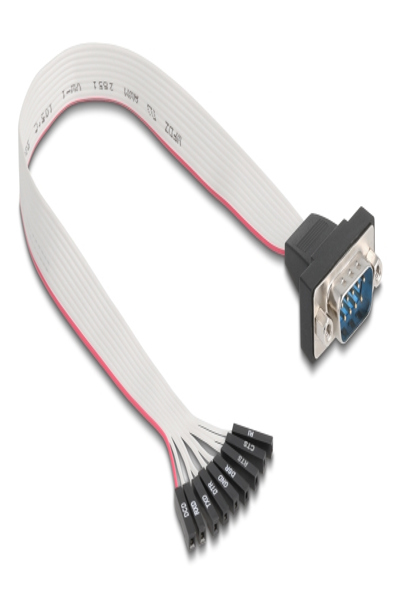 Delock Ribbon Cable RS-232 9 x Pin Female to D-Sub - 90853