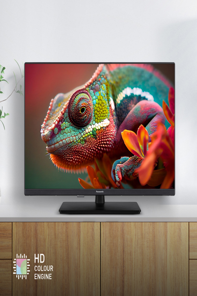 Panasonic TV-24S50AEZ, 61 cm (24"), 1366 x 768 pixels, HD, LCD, Smart TV, Black - TV-24S50AEZ