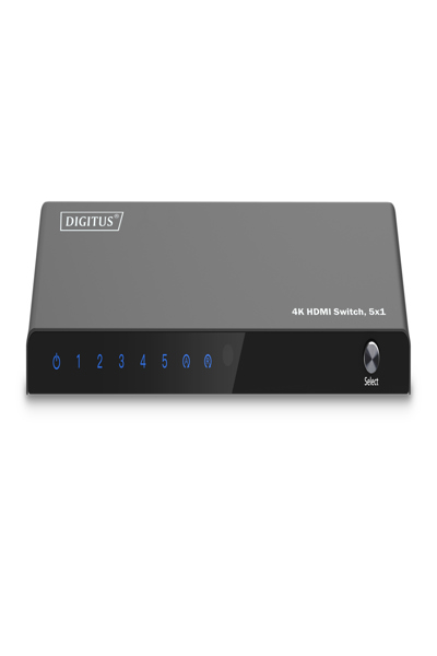 DIGITUS 4K HDMI Switch, 5x1 - DS-55332