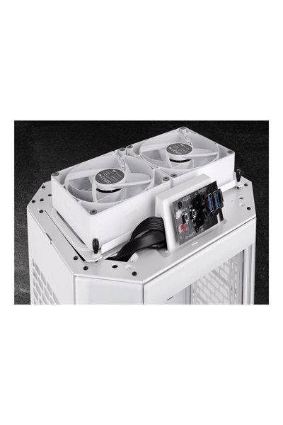 Thermaltake The Tower 300 Mini Snow White - CA-1Y4-00S6WN-00