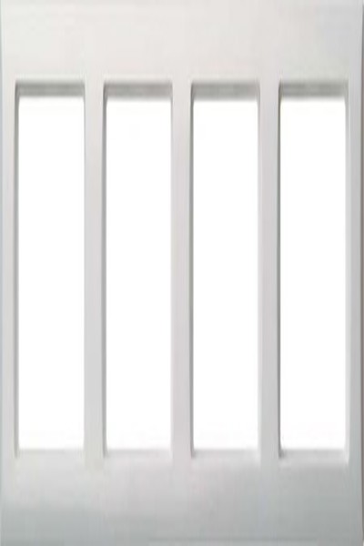 Schneider 264404 - Cadre 4 voies Joy, blanc pur