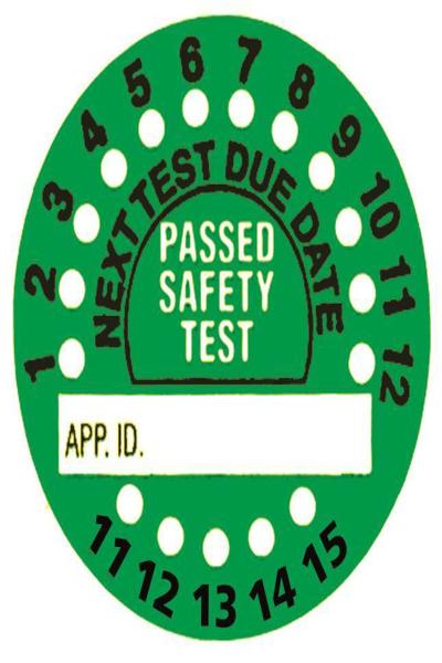 Étiquettes autocollantes pour appareil Fluke Pass560R