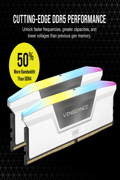 Corsair CMH32GX5M2E6000Z36W 32 GB DDR5 6000 MHz - CMH32GX5M2E6000Z36W