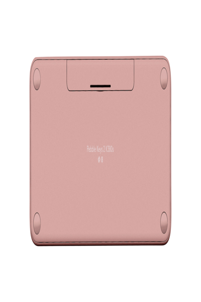 Logitech Pebble Keys 2 K380s - Mini - Wireless - RF Wireless + Bluetooth - Scissor key switch - AZERTY - Pink - 920-011805